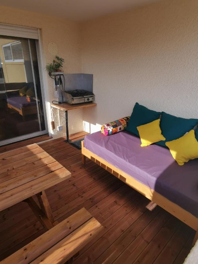 Appartement L'escale, plage à 30m. Leucate Exterior foto